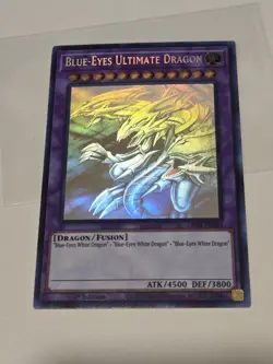 Blue-Eyes Ultimate Dragon (Ghost Rare) GFP2-EN181 1st Edition YU-GI-OH - Image 1