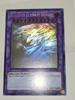 Blue-Eyes Ultimate Dragon (Ghost Rare) GFP2-EN181 1st Edition YU-GI-OH - Image 3