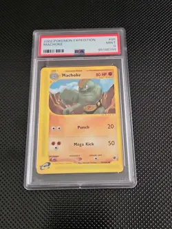 Pokemon 2002 Expedition Base Set Machoke, Card 85/165 - Image 1