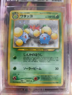 Pokemon Card Papungha Jumpluff Neo Revelation Holo 2000 Japanese BGS Beckett 7 - Image 3