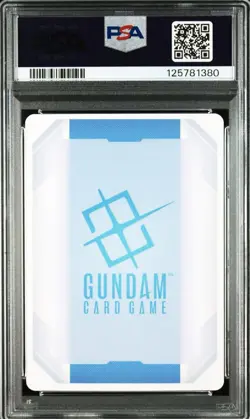 PSA10 Bandai Gundam Card Game Aile Strike Gundam ST04-001 LR+ Japanese Parallel - Image 2