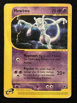 Pokemon Card - Mewtwo 56/165 - No Holo - Expedition Set base - Eng - Image 1