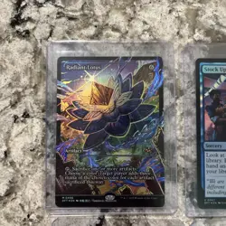 MTG Radiant Lotus (Showcase) Aetherdrift Foil, Stock Up Foil Unplayed 5 Card Lot - Image 4