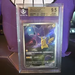 Scarlet & Violet Pikachu Chinese Pokemon Card BGS Graded 9.5 - Image 1