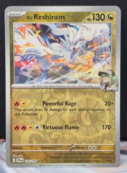 N's Reshiram Reverse Holo 116/159 Journey Together Card Pokemon Near Mint Rare - Image 1