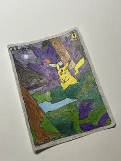 2025 Pokemon Pikachu AR 172/151 Collect 151 Gengar S.Chinese Limited ART CARD!🔥 - Image 3