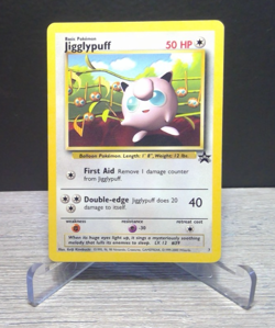 🎤 Jigglypuff #39 WOTC Black Star Promo 7/53 2000 Pokemon Card LP 🎤 - Image 1