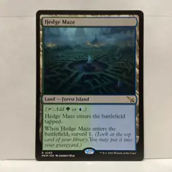 MTG Hedge Maze Magic: The Gathering Murders at Karlov Manor Rare #0262 - Image 1