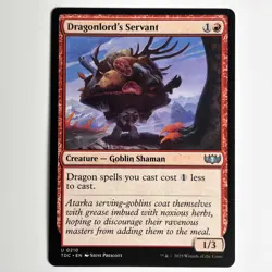 DRAGONLORD'S SERVANT MTG TDC - CARTE MAGIC THE GATHERING EN NEUF - Image 1