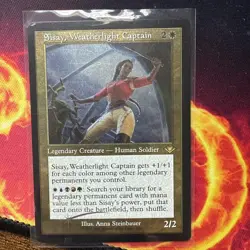 Sisay, Weatherlight Captain (Retro Frame) (Foil Etched) -Foil Near Mint MTG - Image 1