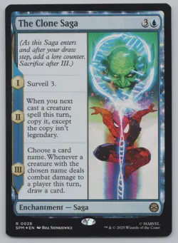 MTG - FOIL The Clone Saga - Marvel's Spider-Man (SPM) -d862 - Image 1