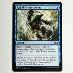 RAPID HYBRIDIZATION MTG TDC - CARTE MAGIC THE GATHERING EN NEUF - Image 1