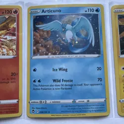 Pokemon Cosmos Holo Lot of 3 Moltres/Articuno/Zapdos NM - Image 3