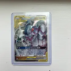 ARCEUS & DIALGA & PALKIA GX 156/236 HOLO GX RARE COSMIC ECLIPSE POKEMON NM - Image 3