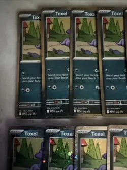 Pokemon TCG Toxel Cosmos Holo Black Star Promo #78 CHAOS RISING LOT NM x10 - Image 2