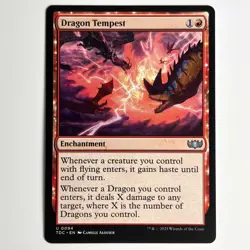 DRAGON TEMPEST MTG TDC - CARTE MAGIC THE GATHERING EN NEUF - Image 1