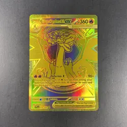 Mega Charizard X Ex Gold Hyper Rare 130/094 LP - Phantasmal Flames - Pokemon TCG - Image 1