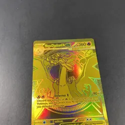 Mega Charizard X Ex Gold Hyper Rare 130/094 LP - Phantasmal Flames - Pokemon TCG - Image 5