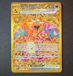 Pokemon Charizard Base Set Holo Rare #4/102 English Stage 2 Mitsuhiro Arita - Image 1