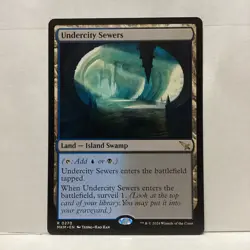 MTG Undercity Sewers Magic: The Gathering Murders at Karlov Manor Rare #0270 - Image 1