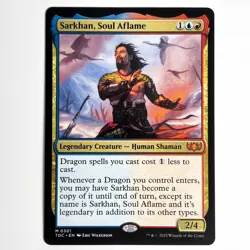 SARKHAN, SOUL AFLAME MTG TDC - CARTE MAGIC THE GATHERING EN NEUF - Image 1