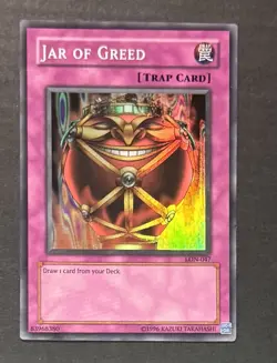 Jar of Greed LON-047 Labyrinth of Nightmare Unlimited - Unlimited - Yu-Gi-Oh TCG - Image 1