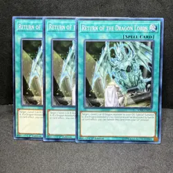 3x Yugioh Return of the Dragon Lords SDRR-EN030 - NM 💎 - Image 1