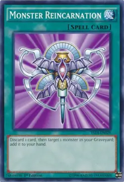 Monster Reincarnation - YS14-EN028 - Common - 1st Edition - Lightly Played - Image 1