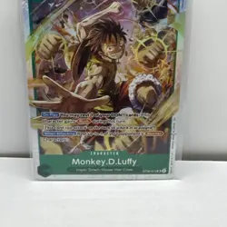 Monkey.D.Luffy ST30-012 SR One Piece CCG Starter Deck EX: Luffy & Ace NM English - Image 3