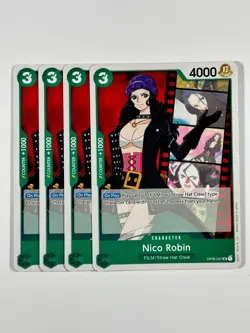 Nico Robin Playset - OP02-037 x4 - Paramount War - One Piece - English Regular - Image 1