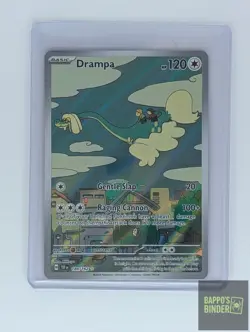 Drampa 184/162 Illustration Rare Temporal Forces Pokemon Near Mint - Image 2