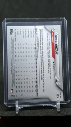 SHOHEI OHTANI 2020 TOPPS SERIES ONE BASEBALL #125 LOS ANGELES ANGELS - Image 2