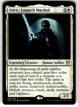 Odric, Lunarch Marshal MTG Commander 2020 Rare NM x1 - Magic Card - Image 1