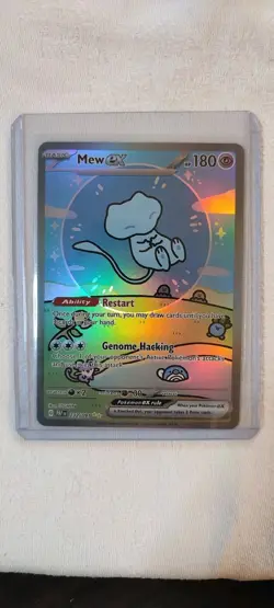 Mew ex SIR 232/091 (Bubble Mew) - Pokemon Paldean Fates Card Near Mint NM - Image 5