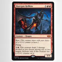 STORMBREATH DRAGON MTG TDC - CARTE MAGIC THE GATHERING EN NEUF - Image 1