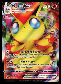 Victini VMAX 022/163 Holo Battle Styles Pokemon Card - Image 1