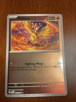 Moltres 014/094 Phantasmal Flames Reverse Holo Rare Pokemon TCG Card - Image 1