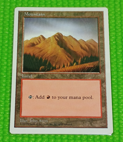 Mountain (444) MTG Core Set 5th Edition Regular - B-M001 - Image 1