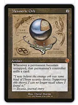Mesmeric Orb (Schematic) The Brothers' War: Retro Frame Artifacts Regular - Image 1
