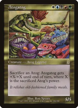 Atogatog 1x MtG Odyssey ODY SP/NM - Image 1
