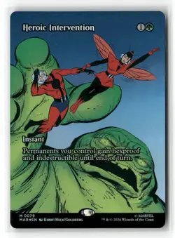 Heroic Intervention (0079) (Borderless) 79 - Mythic Magic Marvel Universe Ete... - Image 2