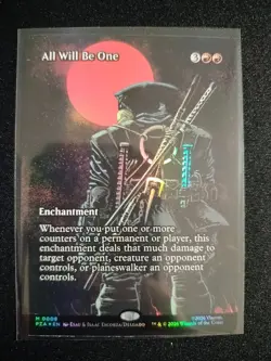 MTG All Will Be One Borderless Foil 0008 TMNT PZA NM - Image 1