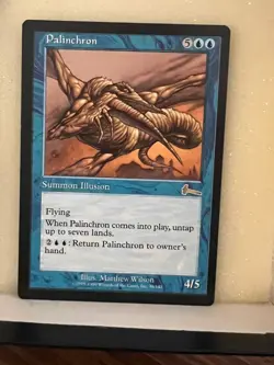 Palinchron Urza's Legacy MTG Reserved List Rare Blue EDH Combo LP Nonfoil #38 - Image 1