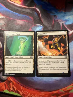 Magic: The Gathering Mtg Urza’s Power Plant, Mine Lands - Image 1