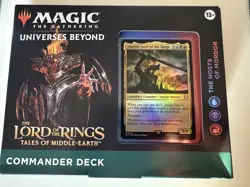 MTG Universes Beyond: Lord of the Rings- The Hosts of Mordor Deck Only - Image 1