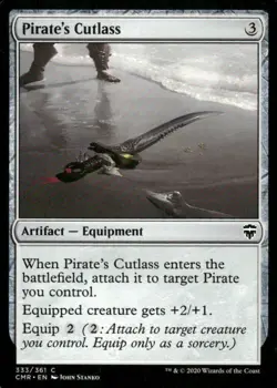 Pirate's Cutlass 333/361 Commander Legends MTG Magic the Gathering card - Image 1