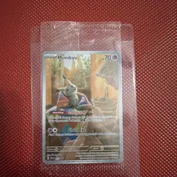 Mimikyu SVP075 Card Paldean Fates ETB SEALED Pokemon TCG Black Star Promo RARE - Image 1