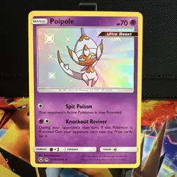 Poipole Shiny SV19/SV94 Hidden Fates Shiny Vault Holo Rare Pokemon TCG - Image 1