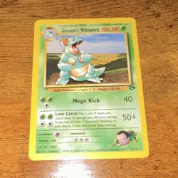 WotC Giovanni's Nidoqueen 23/132 Gym Challenge Unlimited Rare Eng 100 HP - Image 1