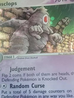 Dusclops #4/100 Pokemon TCG EX Sandstorm Holo E-Reader - Image 3